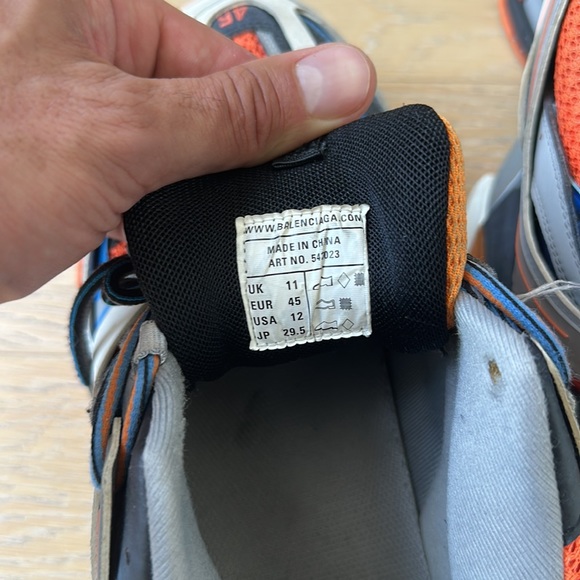 Balenciaga track size 12 in pretty good shape - Picture 8 of 10